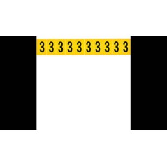 Brady Identical numbers and letters